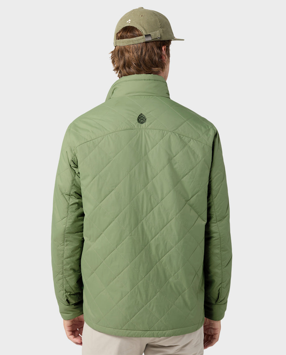 Chemise boutonnée isolée pour hommes
