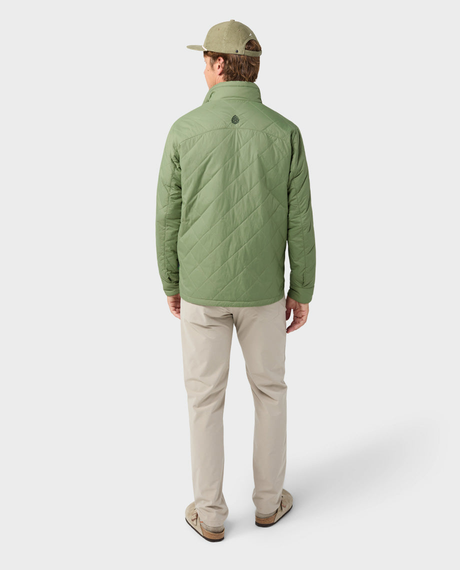 Chemise boutonnée isolée pour hommes