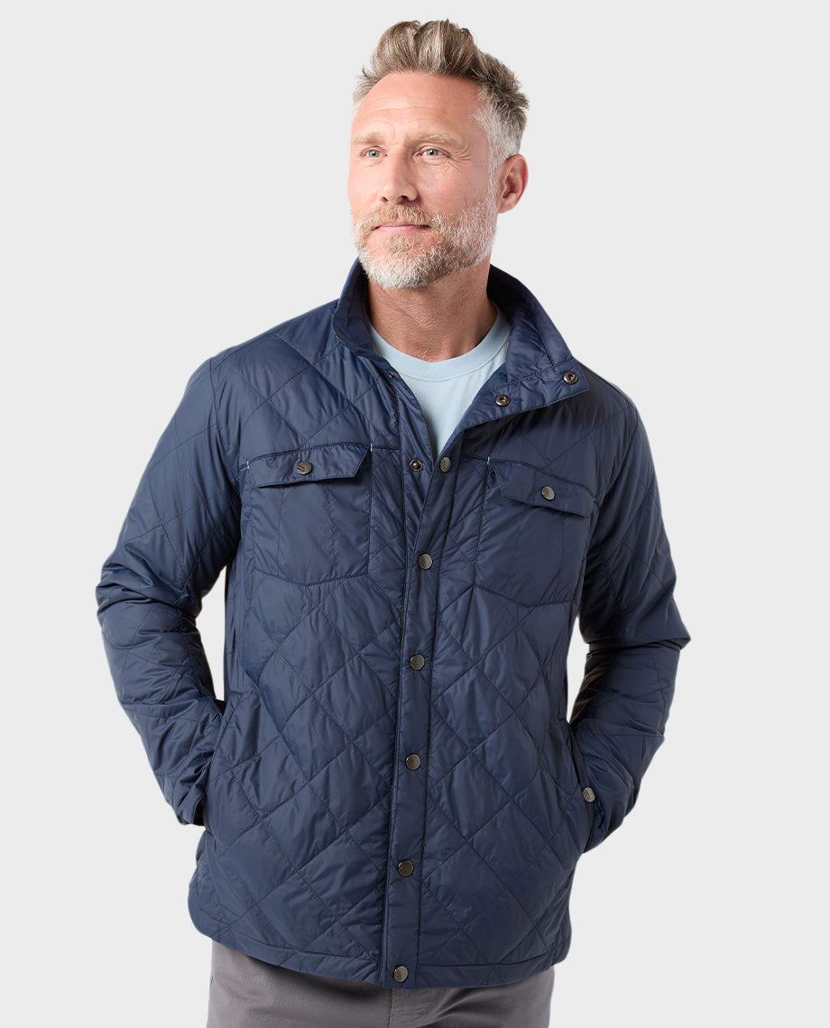 Chemise boutonnée isolée pour hommes