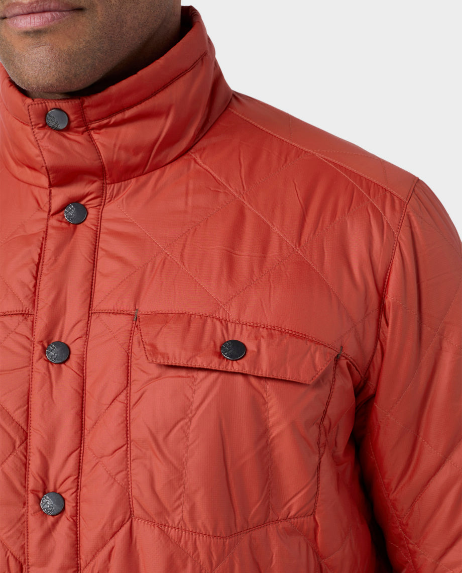 Chemise boutonnée isolée pour hommes