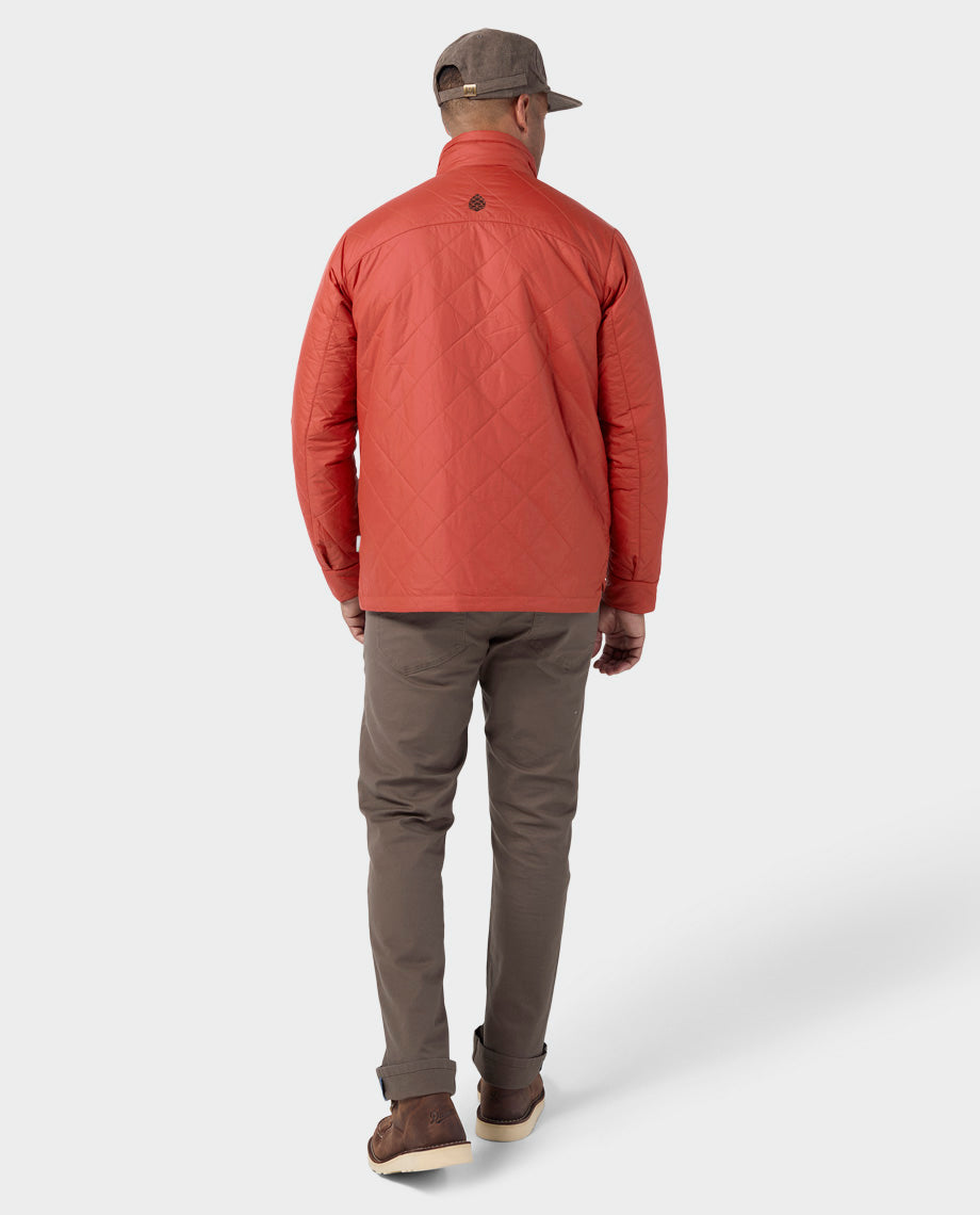 Chemise boutonnée isolée pour hommes
