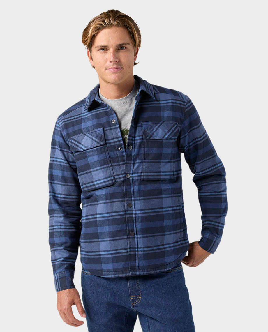 Chemise boutonnée isolée pour hommes