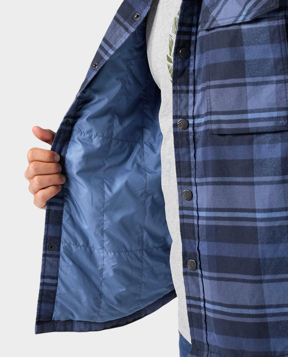 Chemise boutonnée isolée pour hommes
