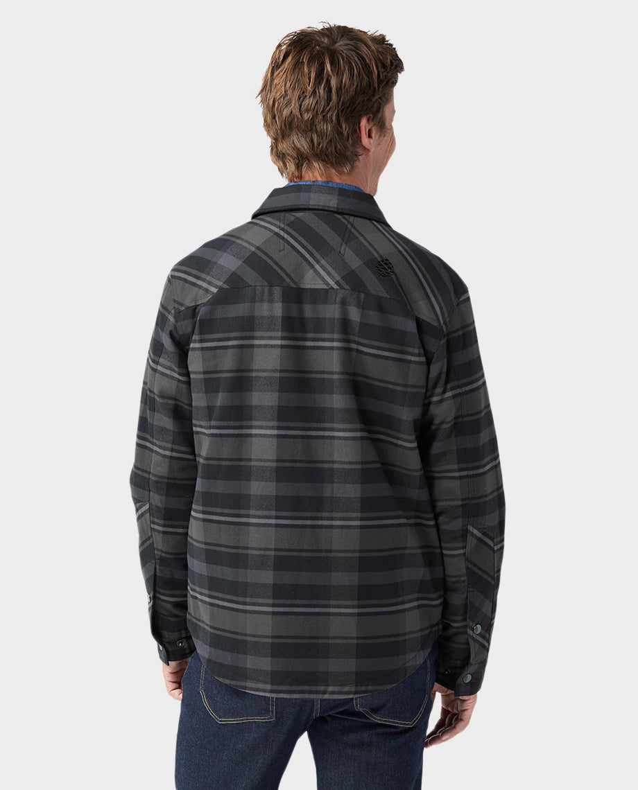 Chemise boutonnée isolée pour hommes