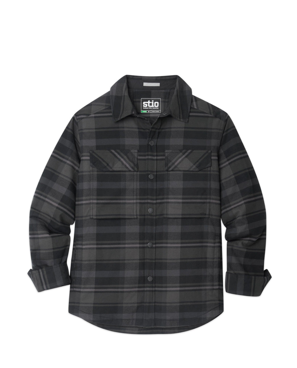 Chemise boutonnée isolée pour hommes