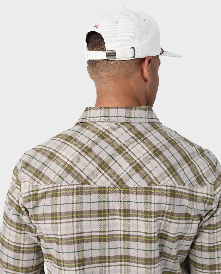 Chemise de flanelle mi-épaisse pour homme