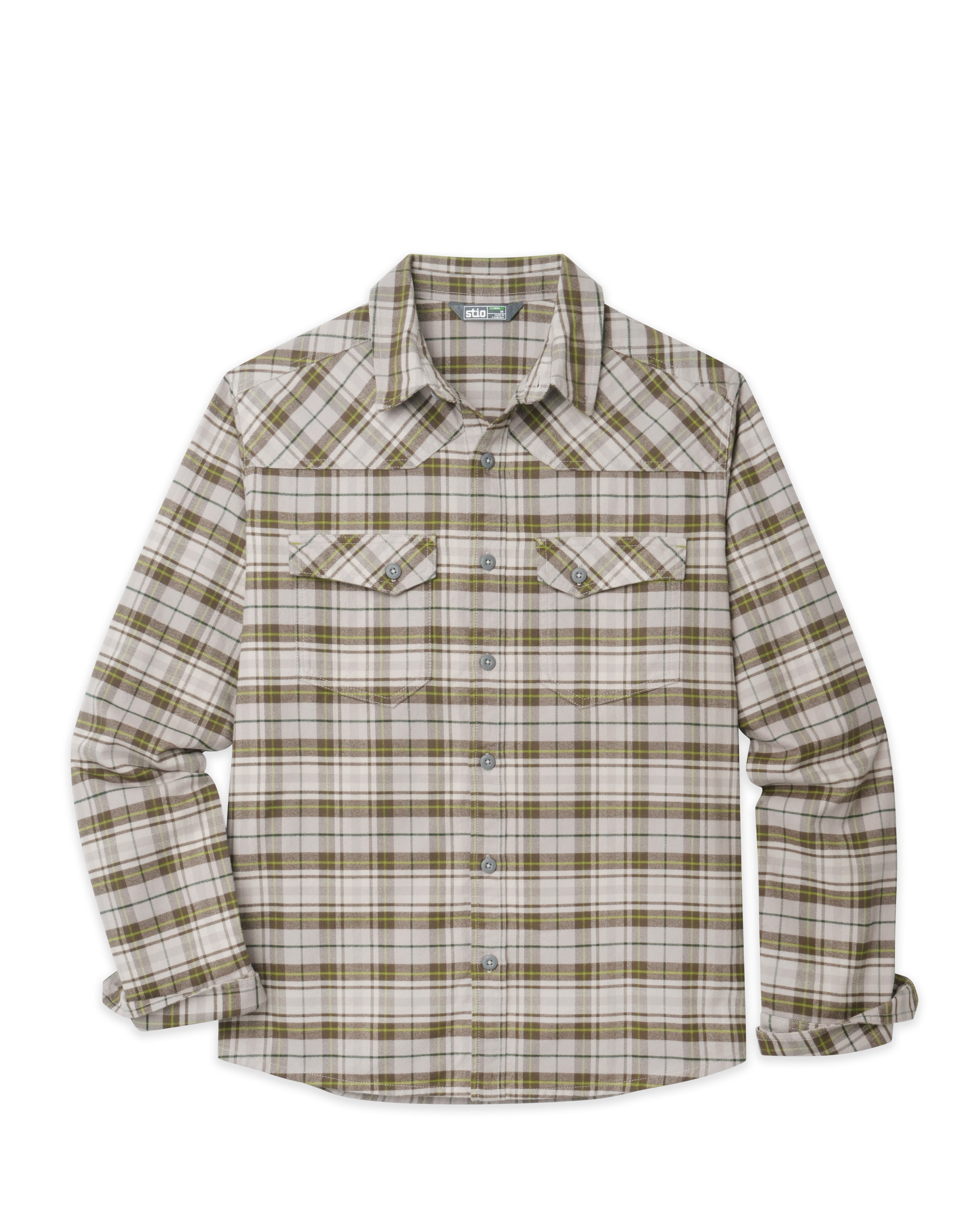 Chemise de flanelle mi-épaisse pour homme