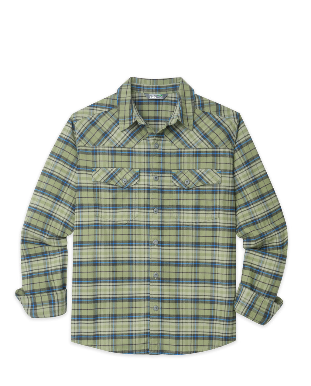 Chemise de flanelle mi-épaisse pour homme