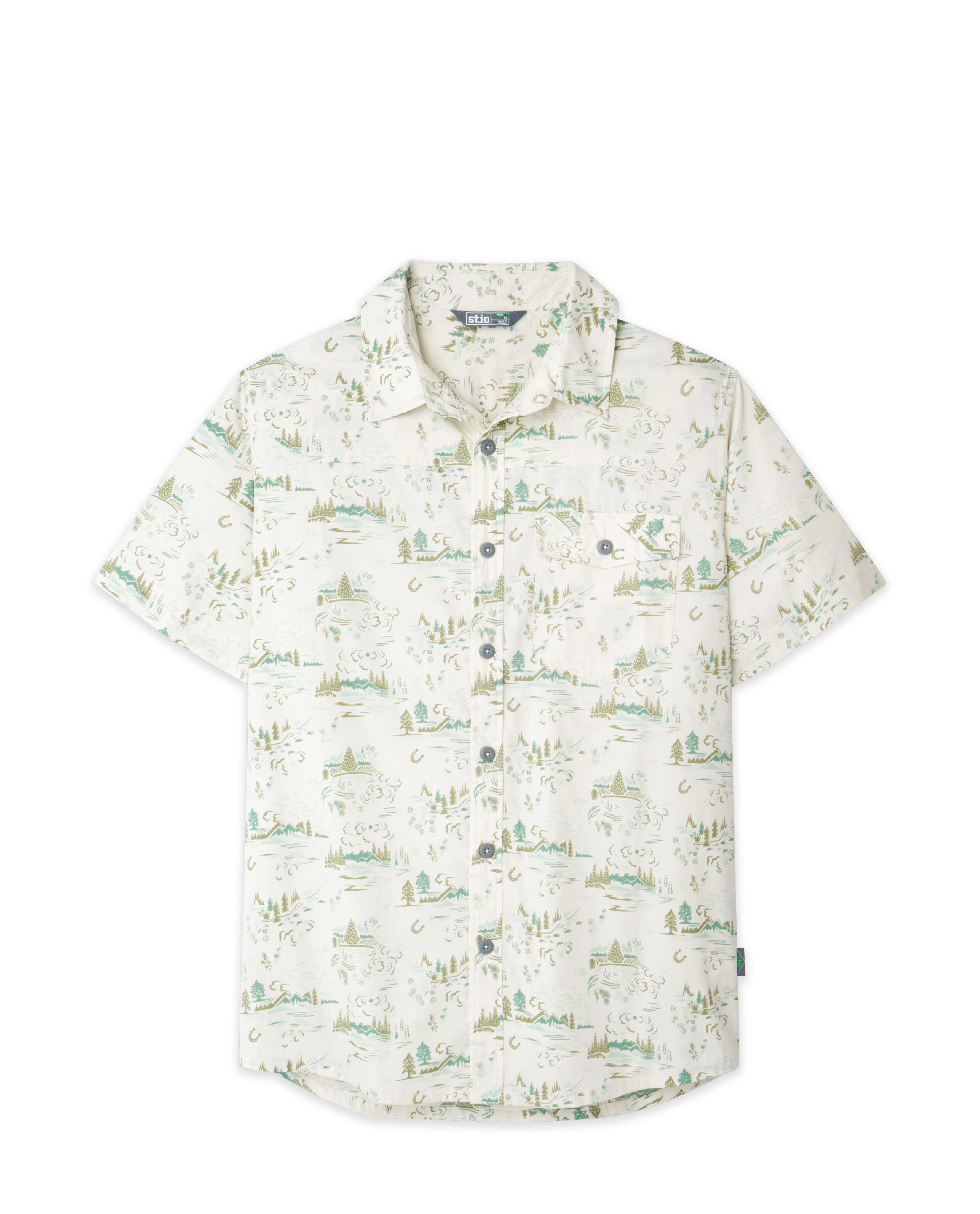 Chemise camp homme MC