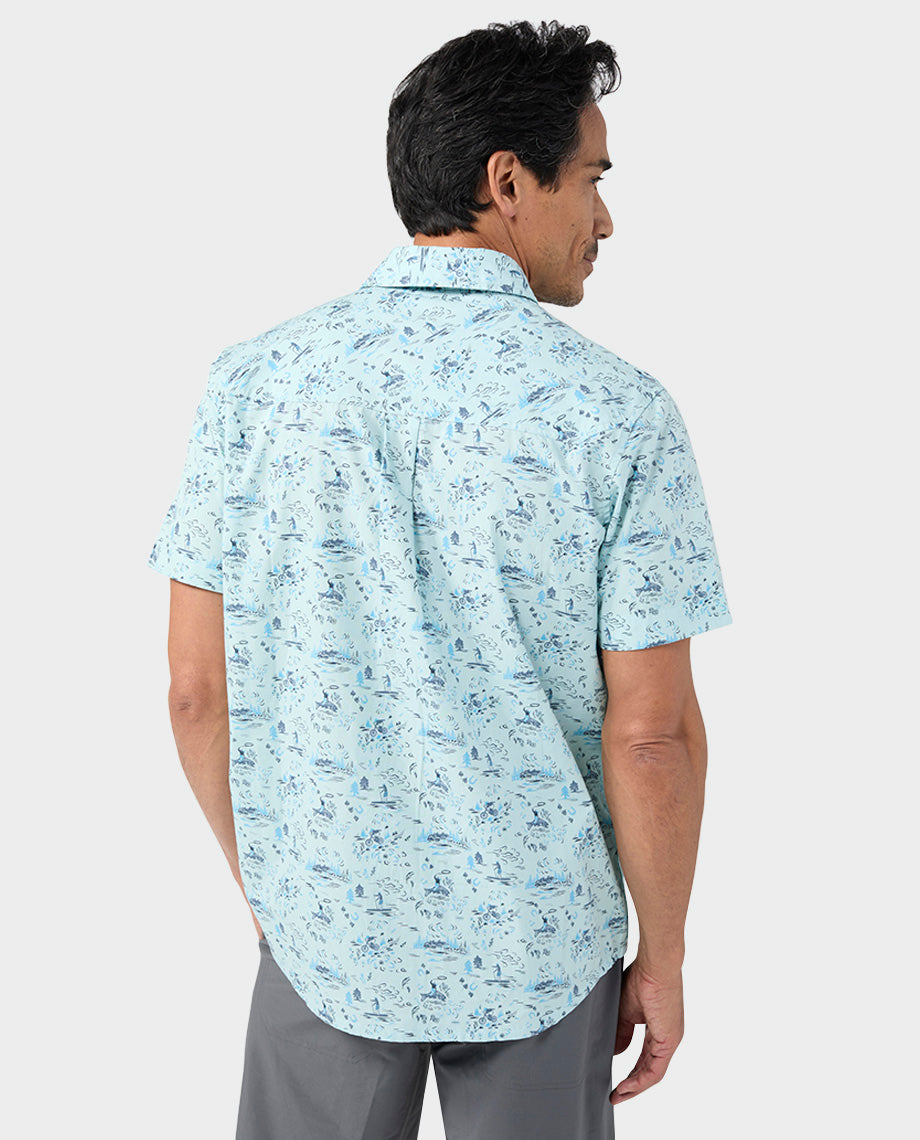 Chemise camp homme MC