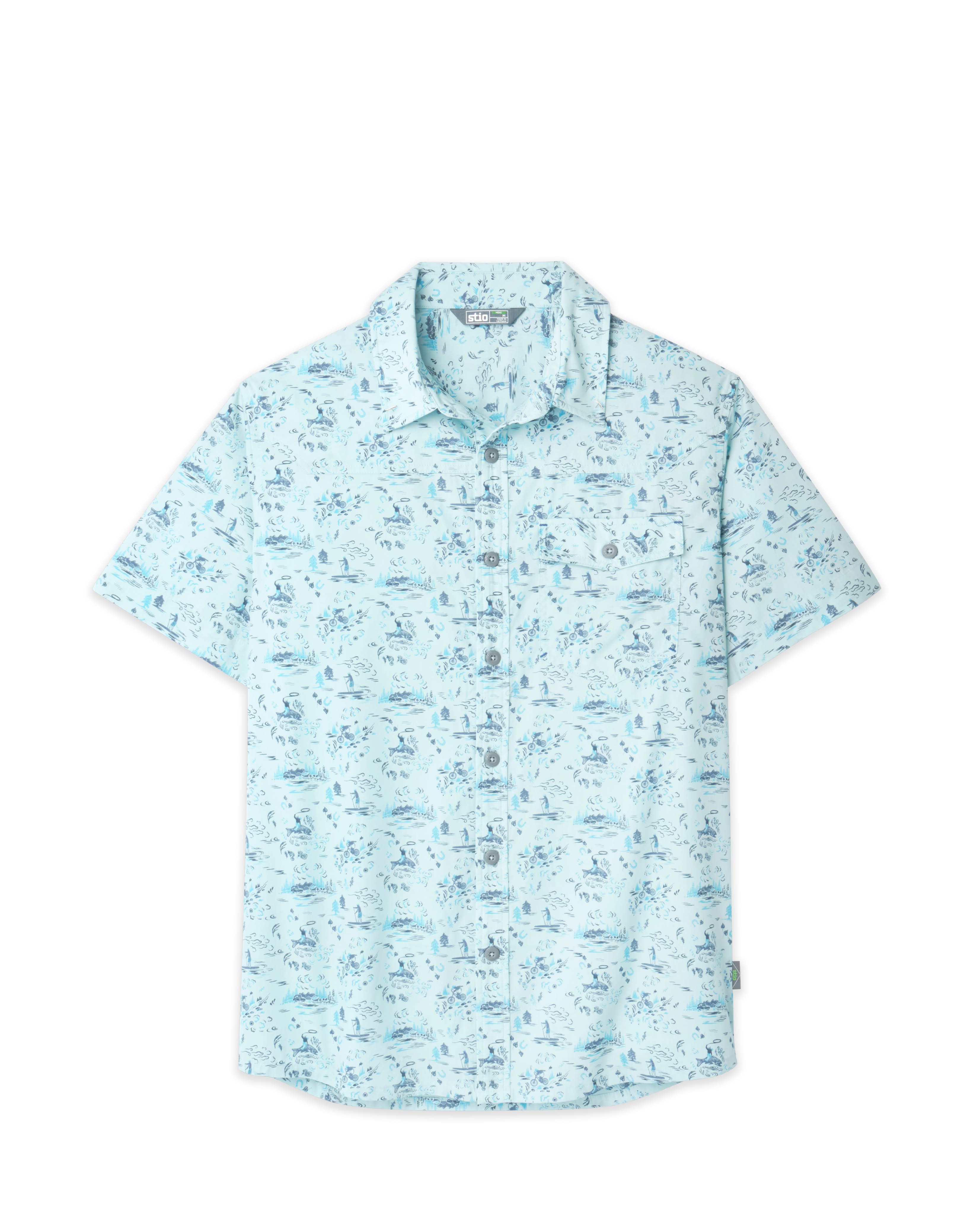 Chemise camp homme MC