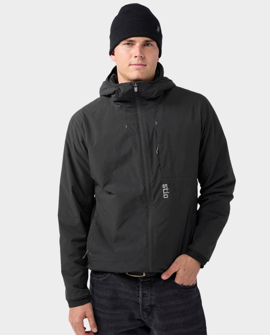 Blouson à capuche isolé pour homme