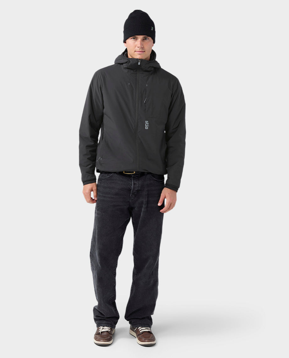 Blouson à capuche isolé pour homme