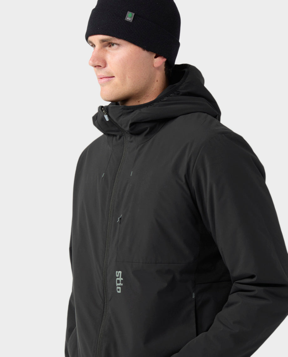 Blouson à capuche isolé pour homme