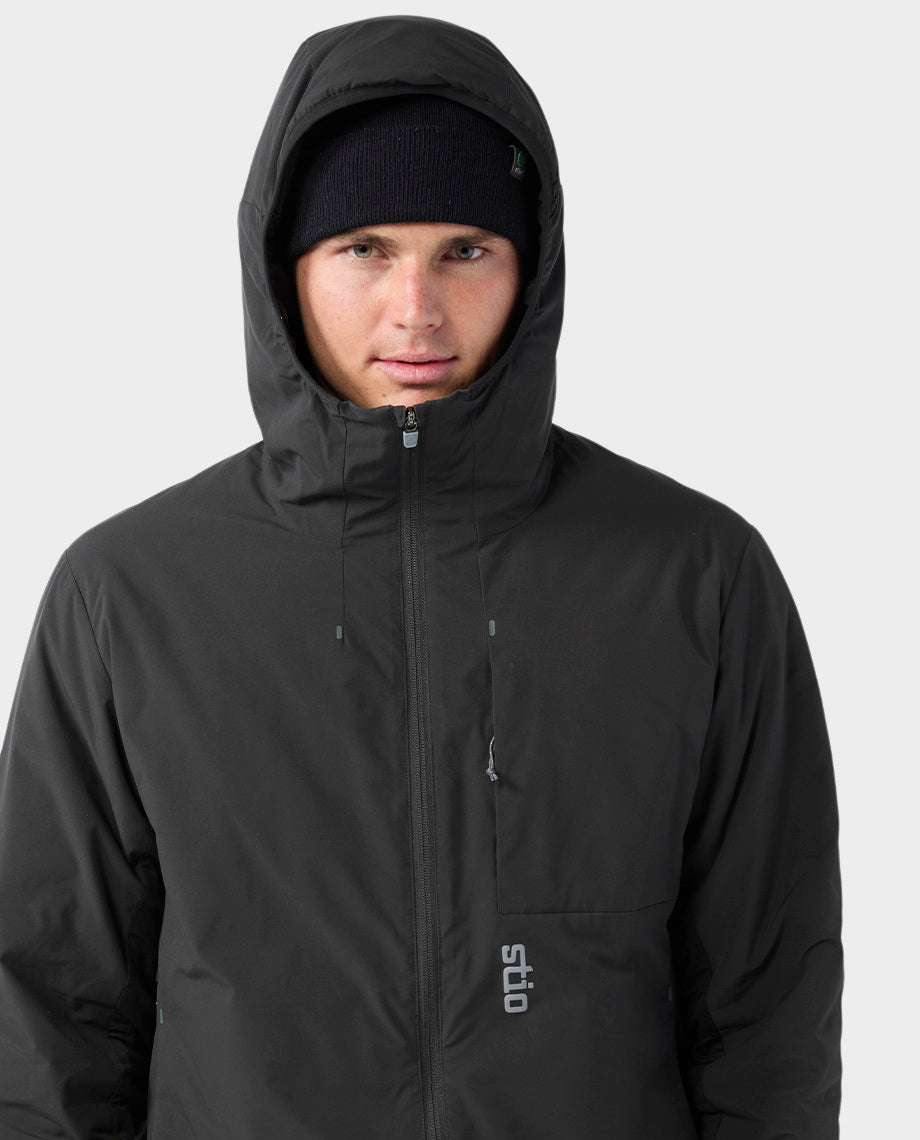 Blouson à capuche isolé pour homme