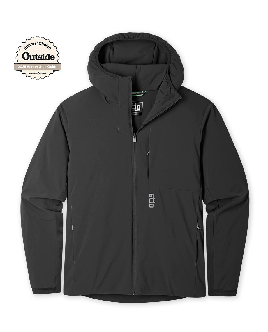 Blouson à capuche isolé pour homme
