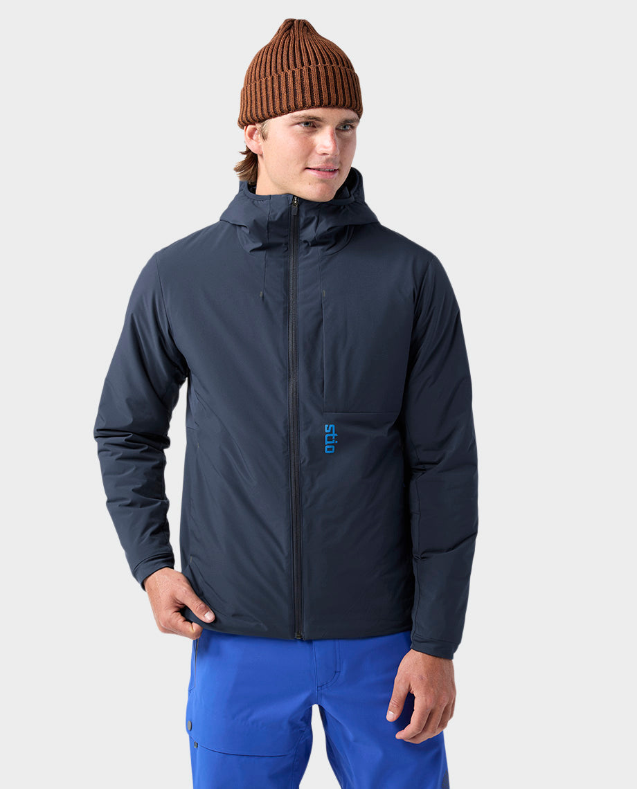 Blouson à capuche isolé pour homme