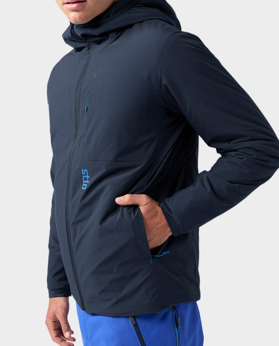 Blouson à capuche isolé pour homme
