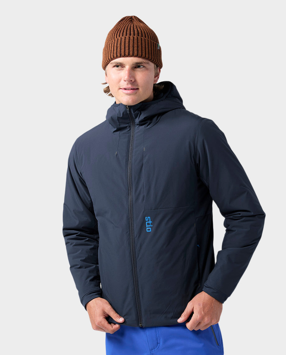 Blouson à capuche isolé pour homme