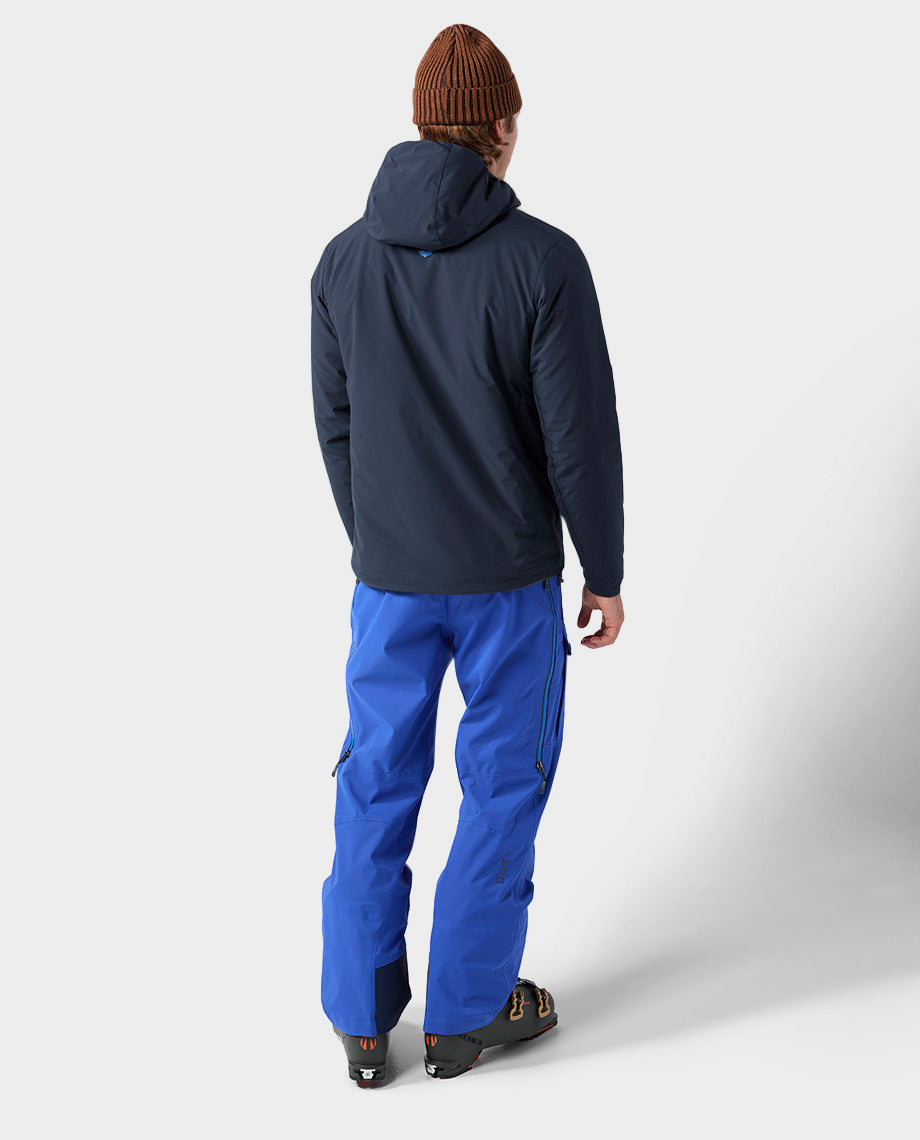 Blouson à capuche isolé pour homme