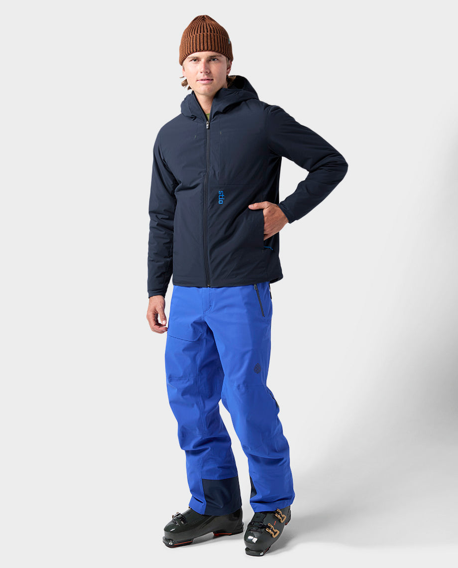 Blouson à capuche isolé pour homme