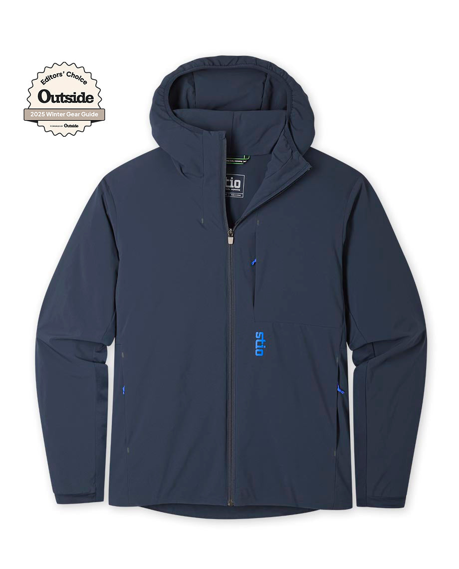 Blouson à capuche isolé pour homme