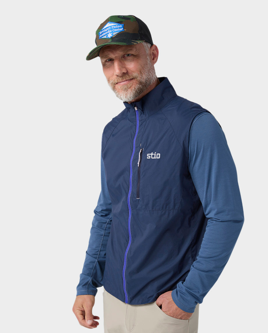 Gilet coupe-vent homme
