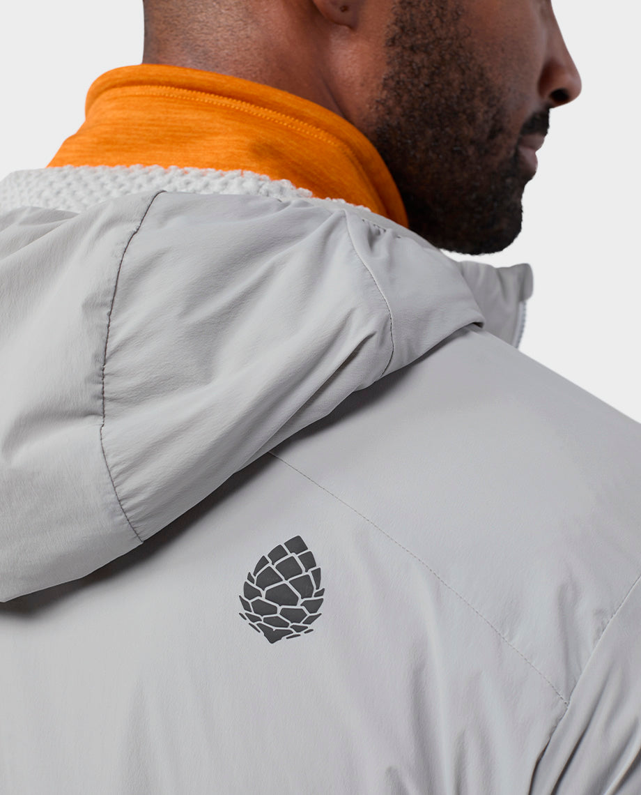 Blouson à capuche isolé pour homme
