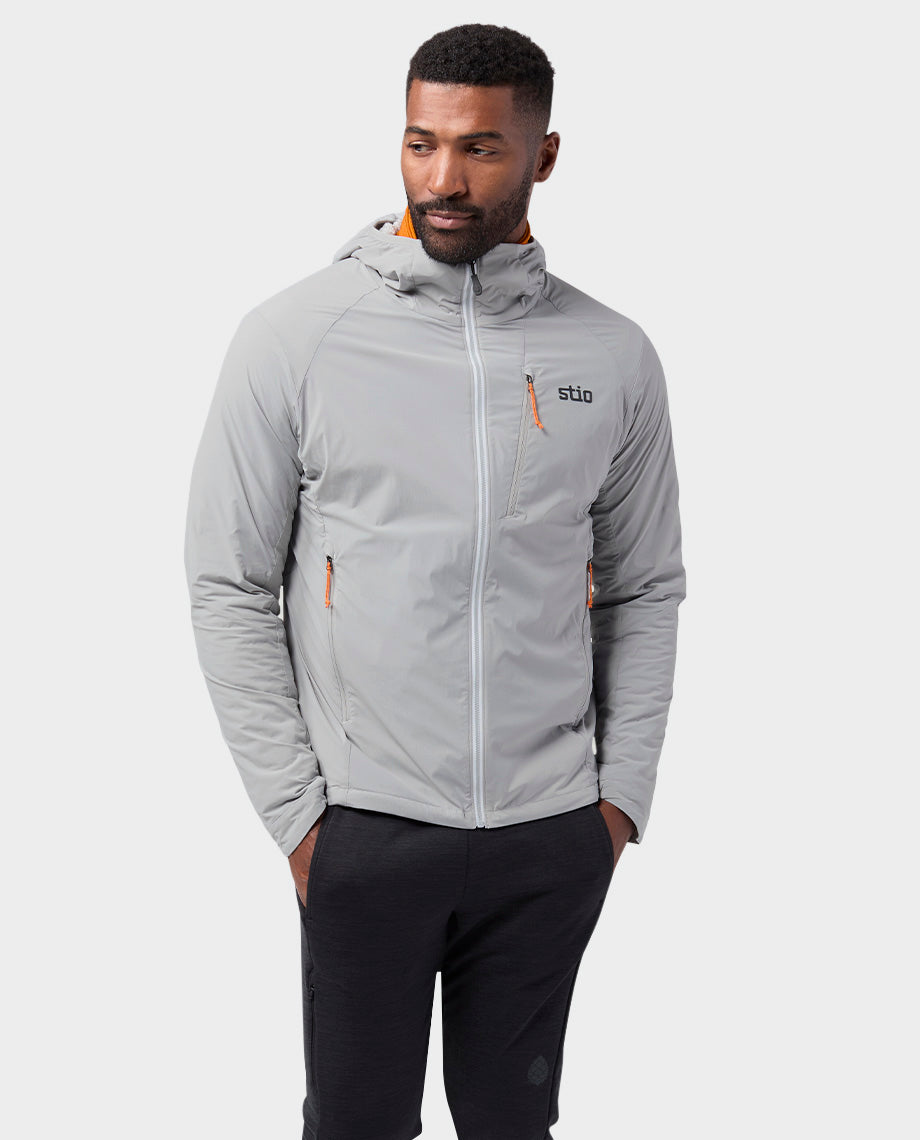 Blouson à capuche isolé pour homme