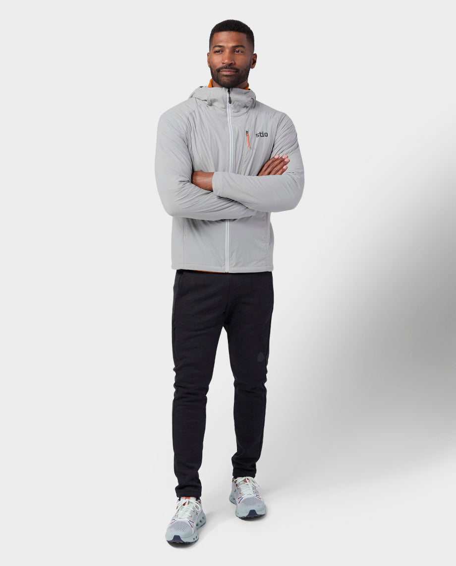Blouson à capuche isolé pour homme