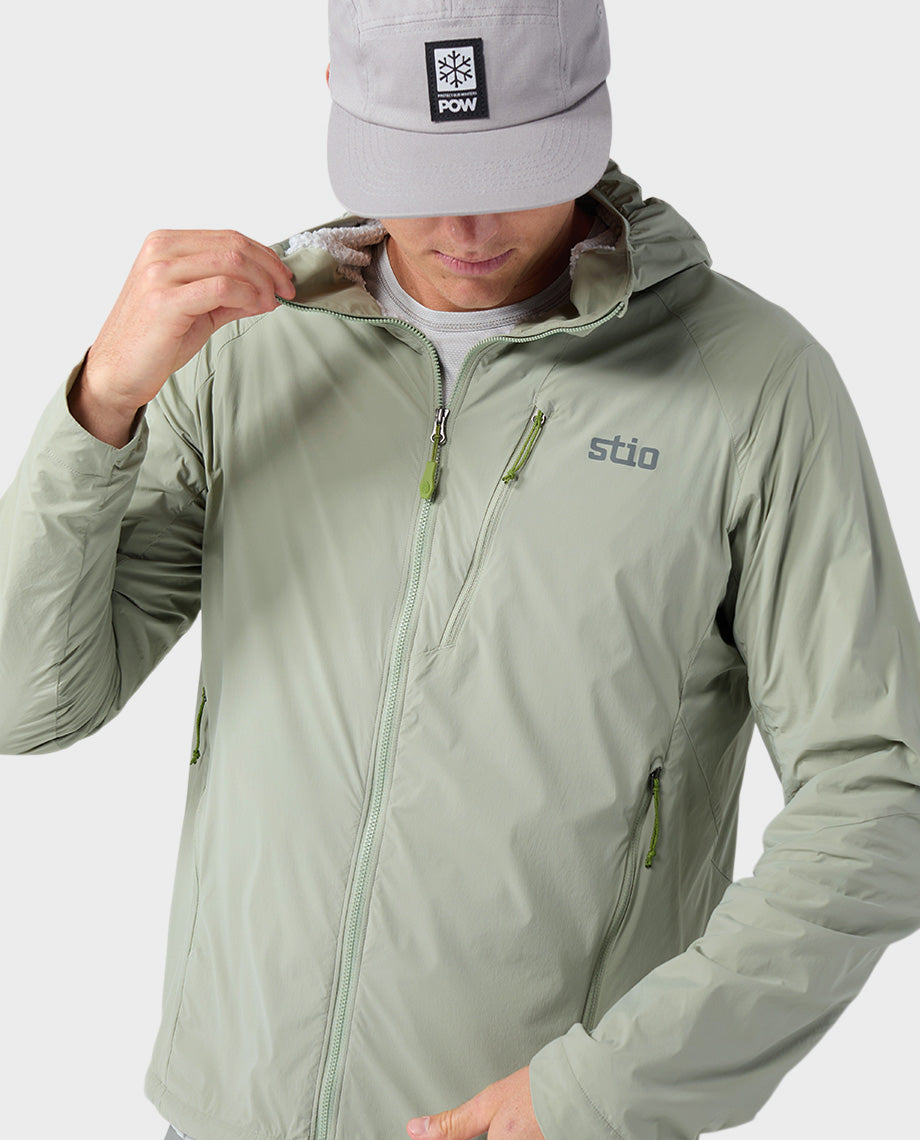 Blouson à capuche isolé pour homme