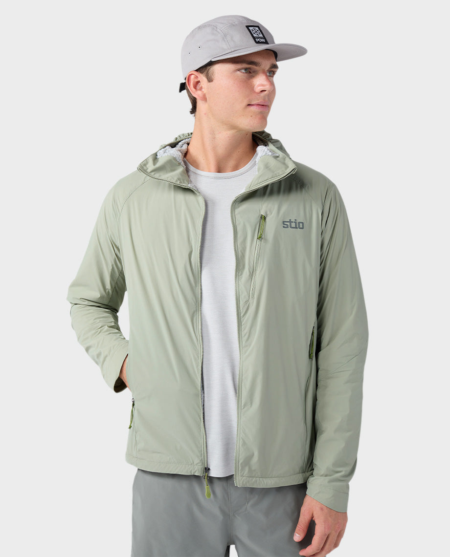 Blouson à capuche isolé pour homme