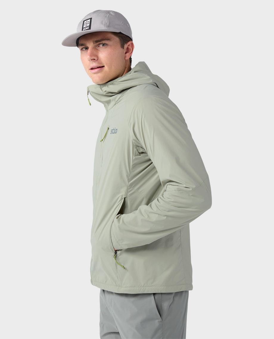 Blouson à capuche isolé pour homme