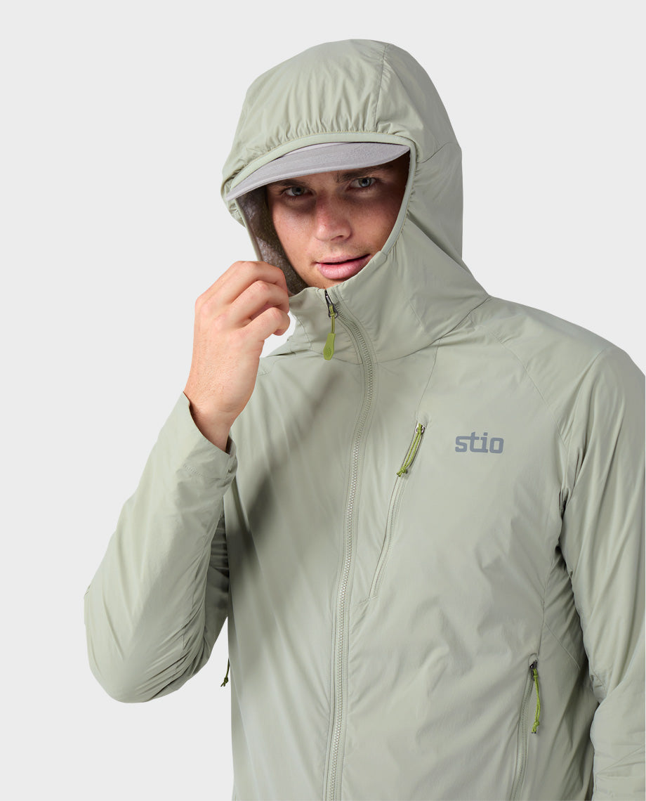 Blouson à capuche isolé pour homme