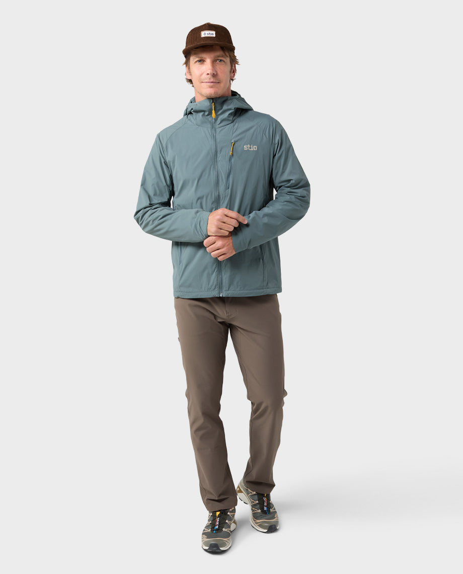 Blouson à capuche isolé pour homme