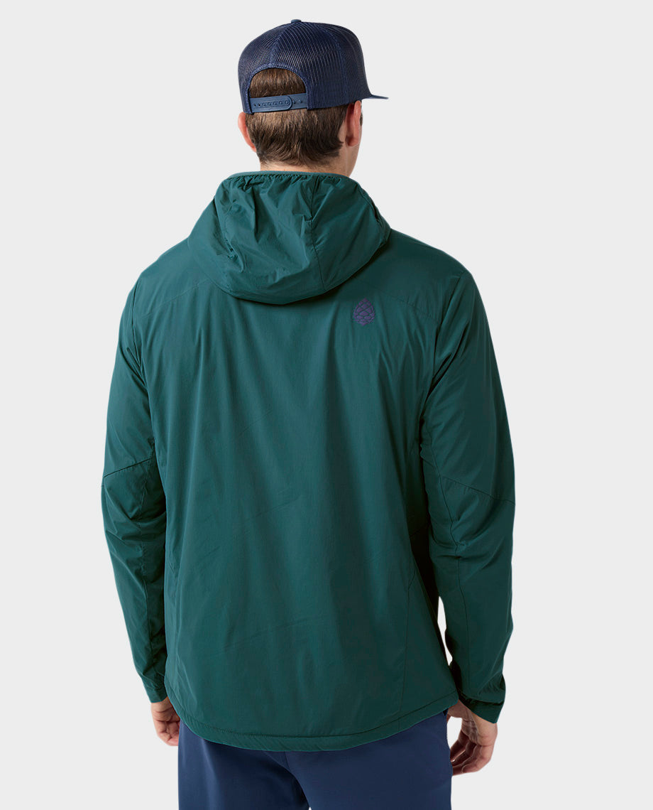 Blouson à capuche isolé pour homme