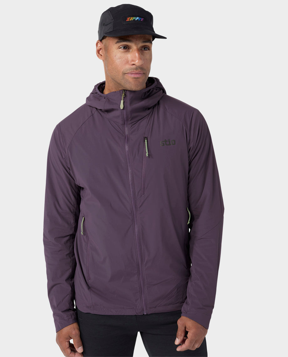 Blouson à capuche isolé pour homme