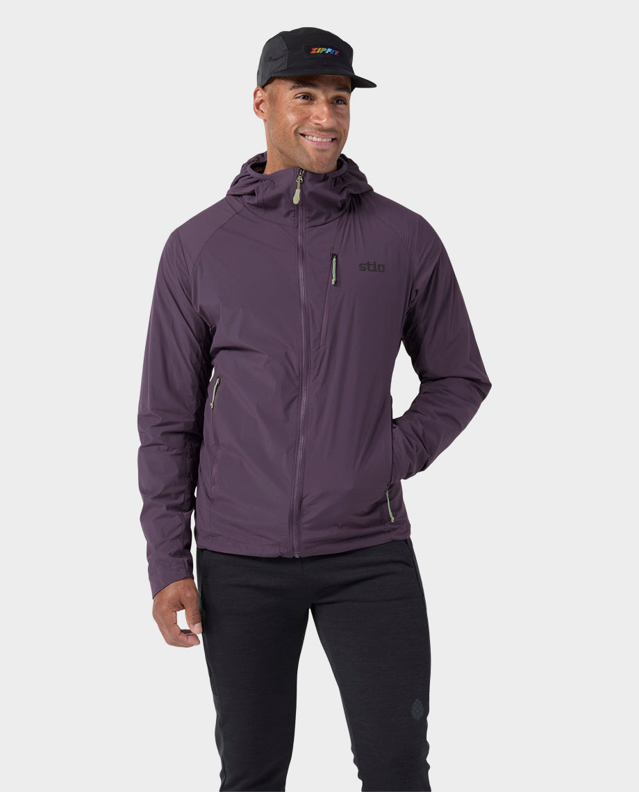 Blouson à capuche isolé pour homme