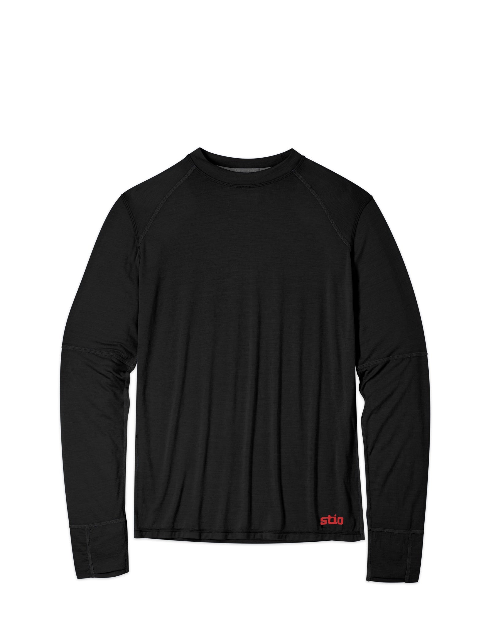 T-shirt de quart à manches longues léger pour hommes