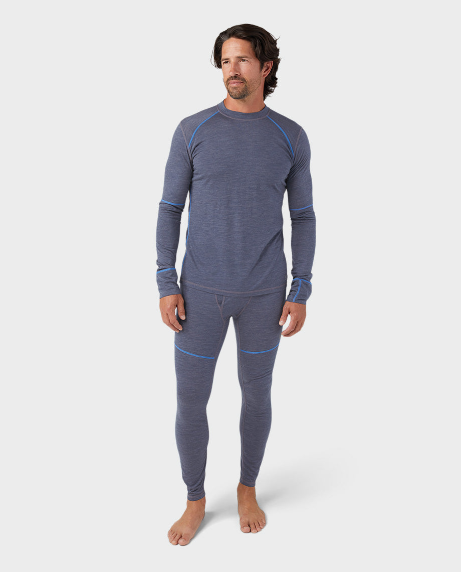 T-shirt de quart à manches longues léger pour hommes