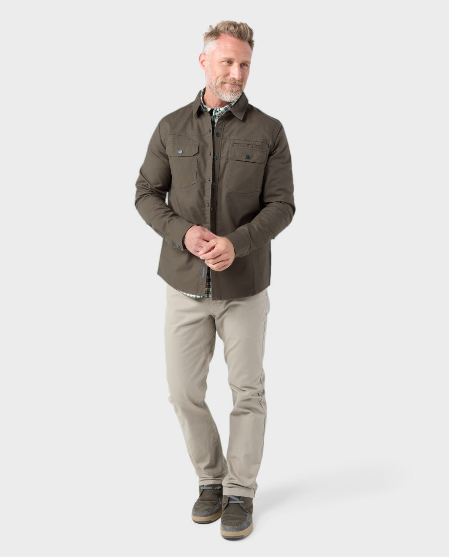 Chemise en toile pour homme