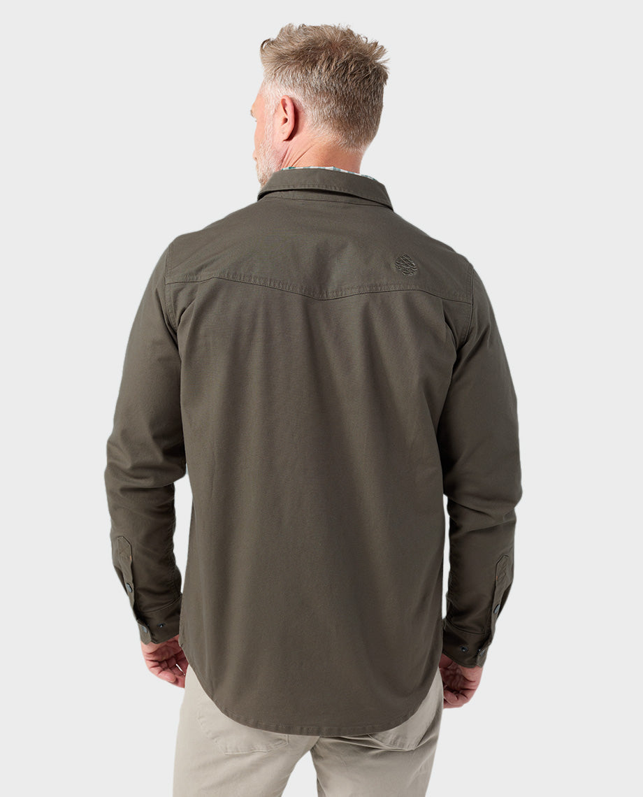 Chemise en toile pour homme