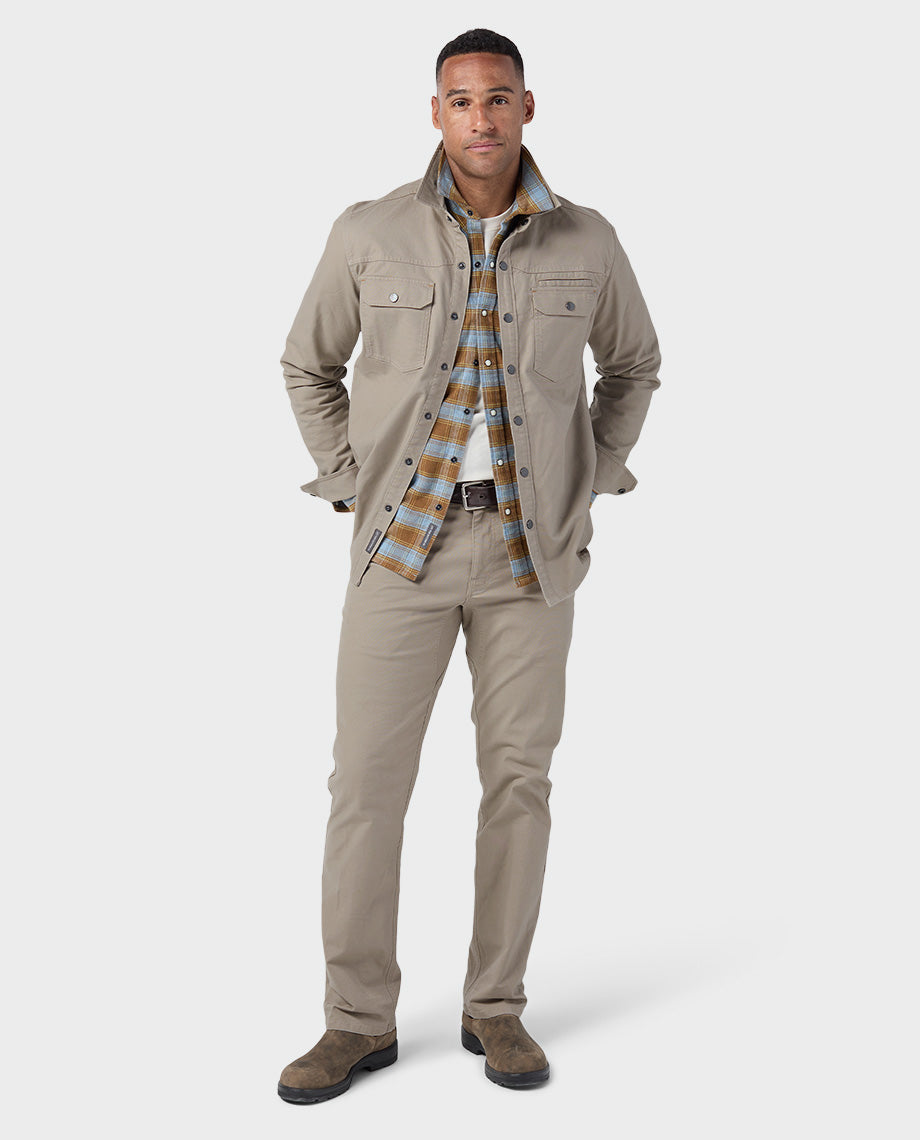 Chemise en toile pour homme