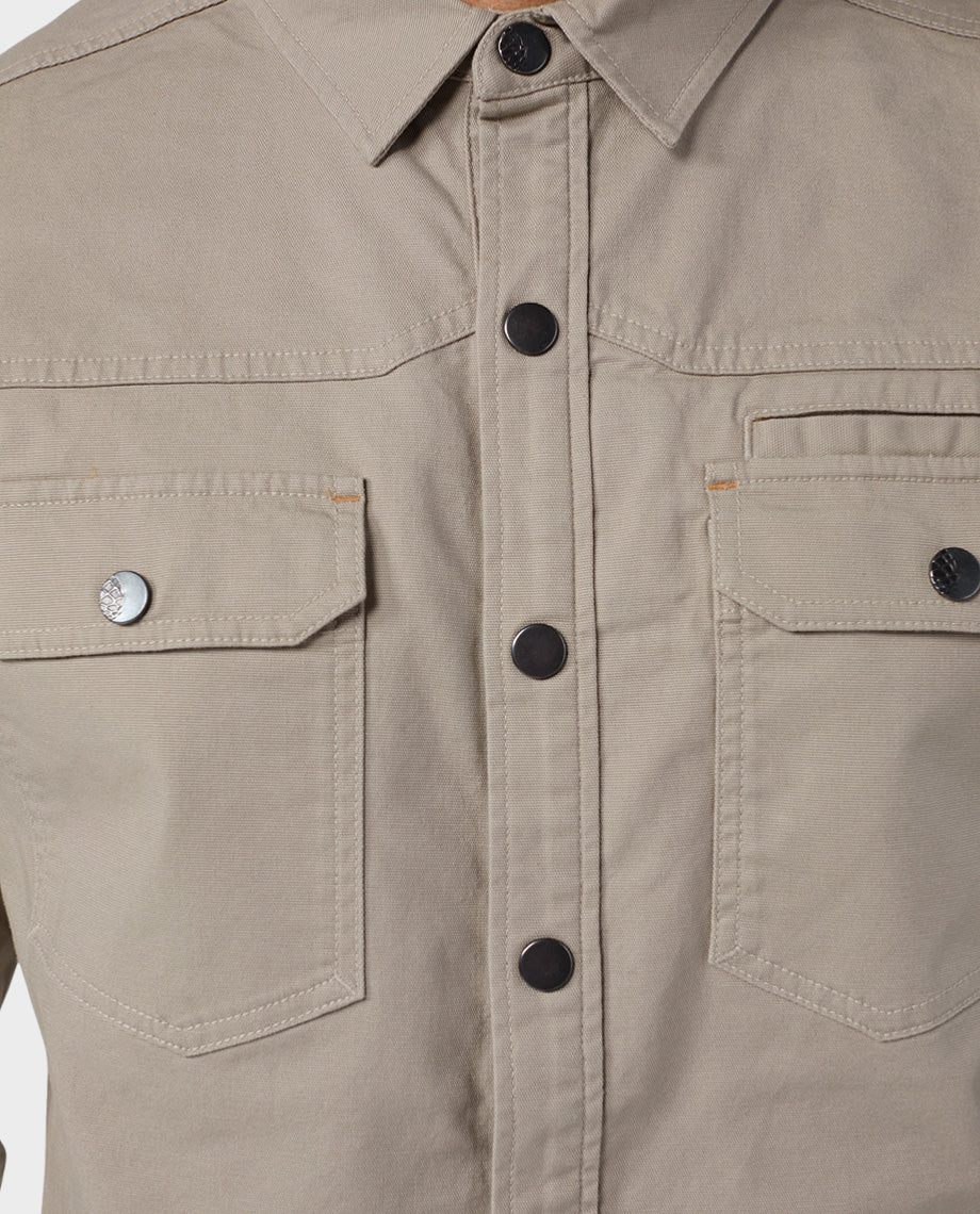 Chemise en toile pour homme