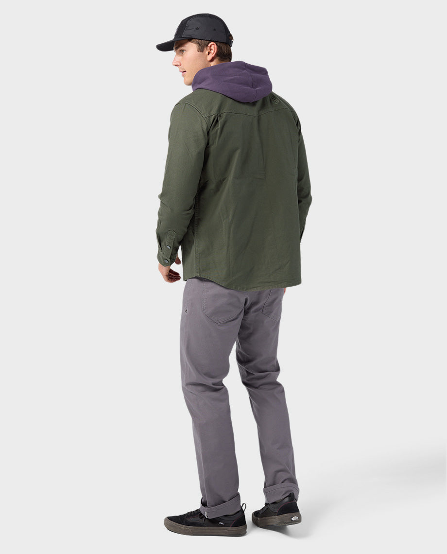 Chemise en toile pour homme