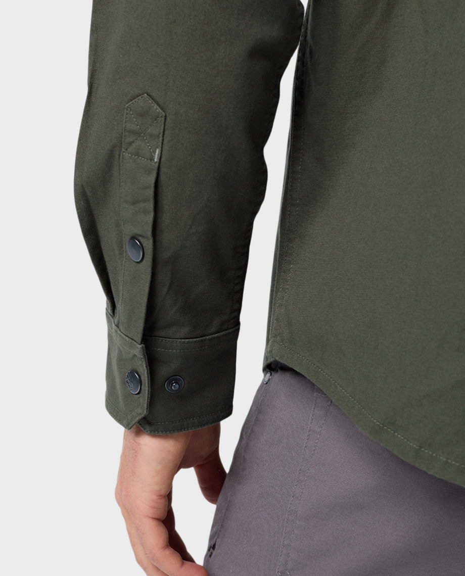 Chemise en toile pour homme