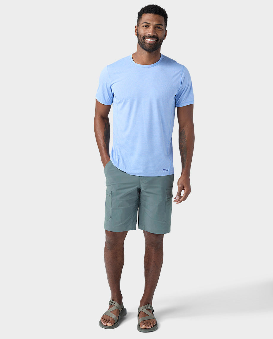 Short cargo homme