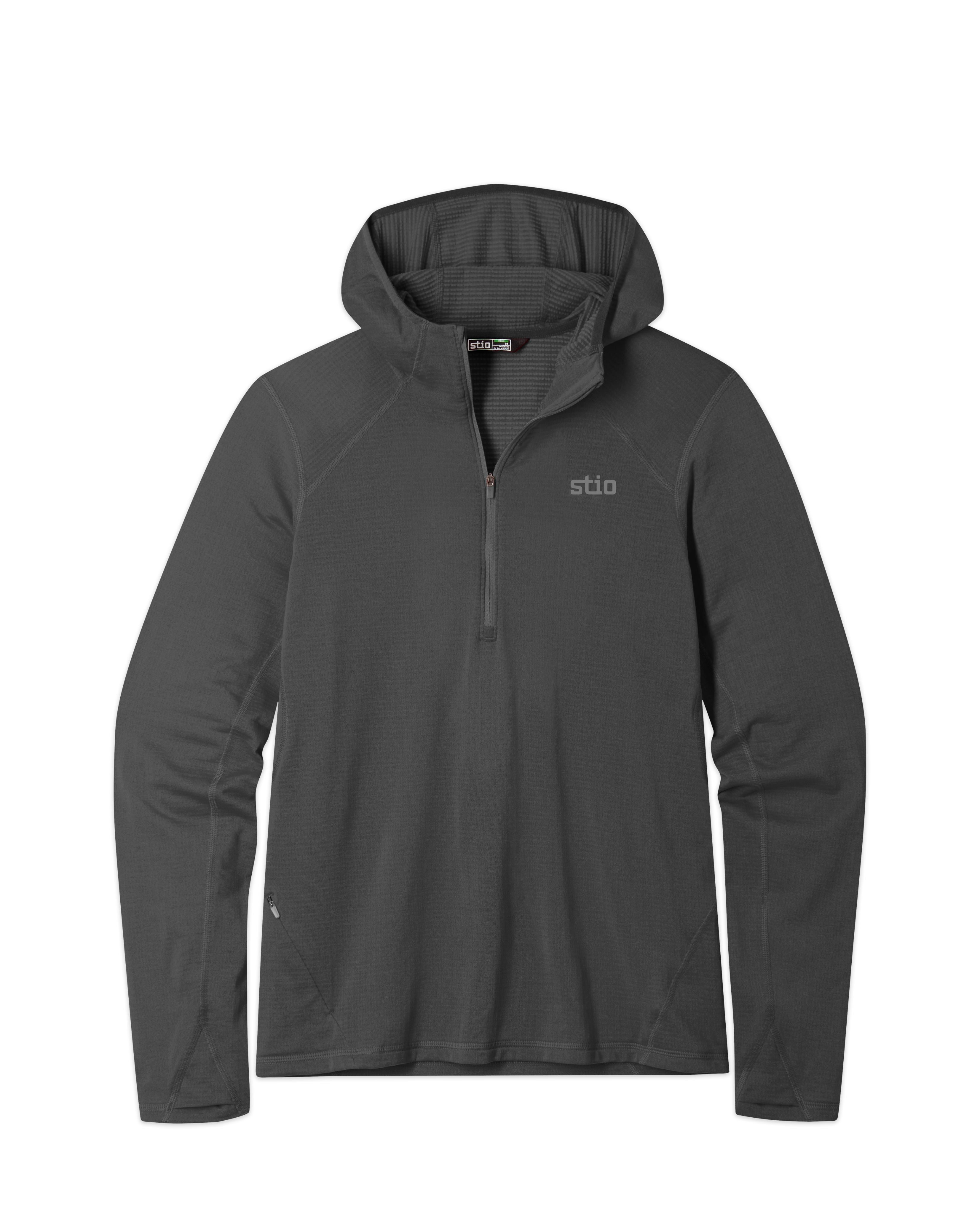 Haut à capuche demi-zippé Power Grid pour homme