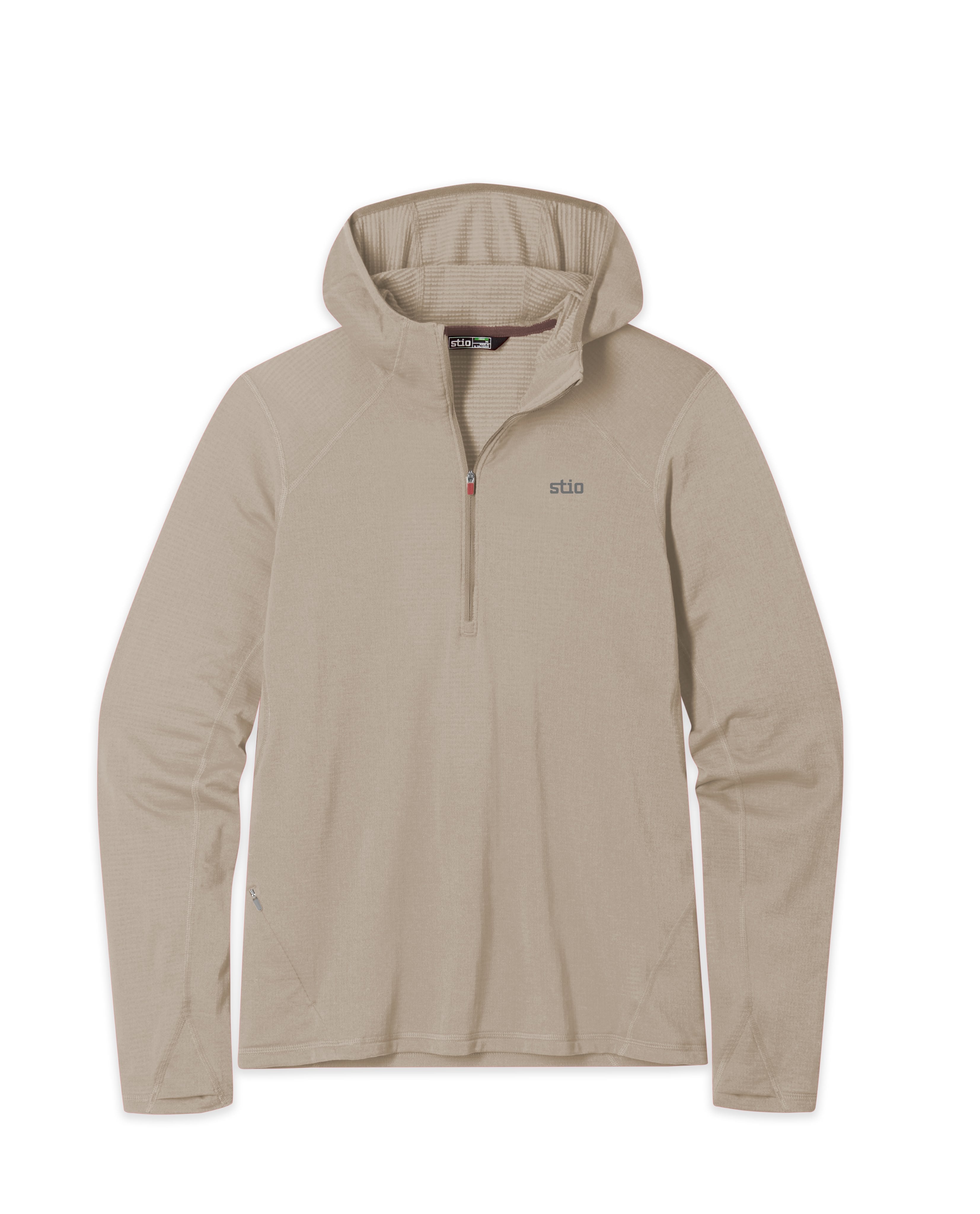 Haut à capuche demi-zippé Power Grid pour homme
