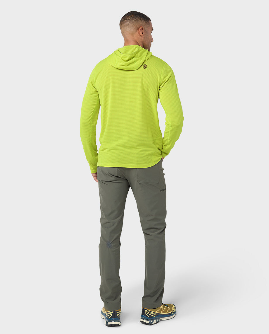 Haut à capuche demi-zippé Power Grid pour homme